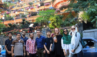 حضور فارسی‌آموزان خارجی مدرسه تابستانی مرکز آزفا در منطقه سیاحتی دربند