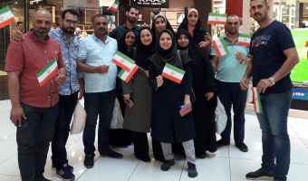 گشت و گذار فارسی آموزان خارجی در میدان تجریش و امامزاده صالح(ع) 
