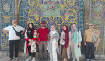 تهرانگردی فارسی‌آموزان دومین دورۀ مدرسۀ تابستانی آموزش زبان فارسی