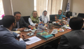 بازدید هیئت علمی دانشگاه چلیابنسک روسیه از مرکز آزفای دانشگاه علامه طباطبائی