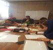 برگزاری کلاس آموزش خوشنویسی در مرکز آموزش زبان فارسی دانشگاه علامه طباطبائی