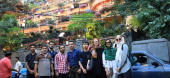 حضور فارسی‌آموزان خارجی مدرسه تابستانی مرکز آزفا در منطقه سیاحتی دربند