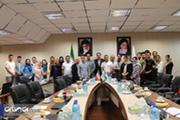 نشست فارسی‌آموزان مرکز آموزش زبان‌فارسی دانشگاه علامه‌طباطبائی با حسین سلیمی، رئیس دانشگاه علامه طباطبائی